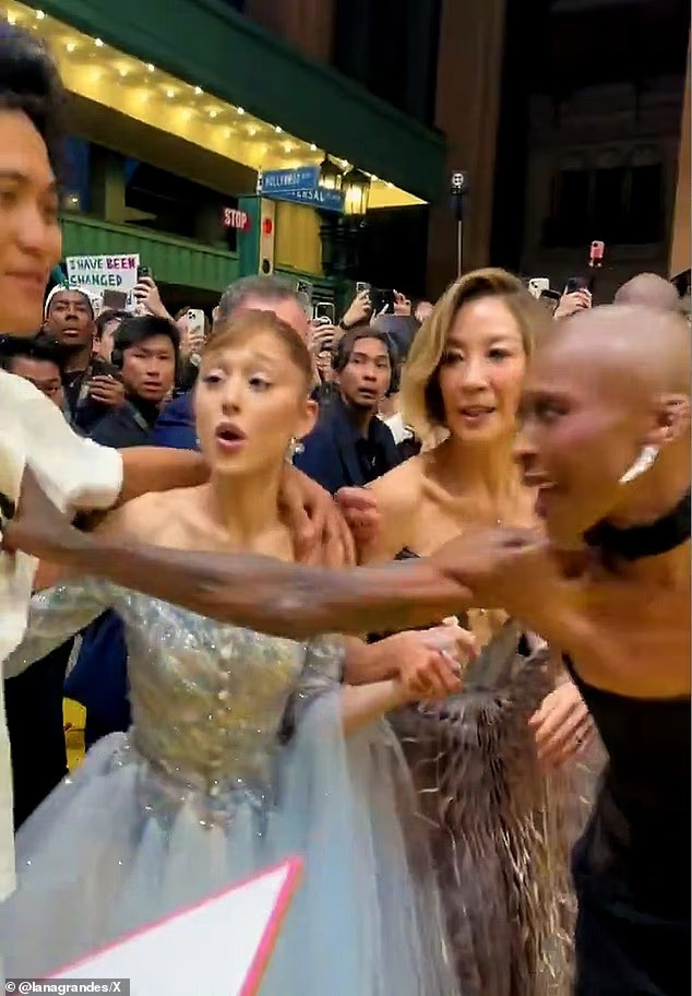 Crazed Fan Charged Who Ambushed Ariana Grande at Wicked Red Carpet