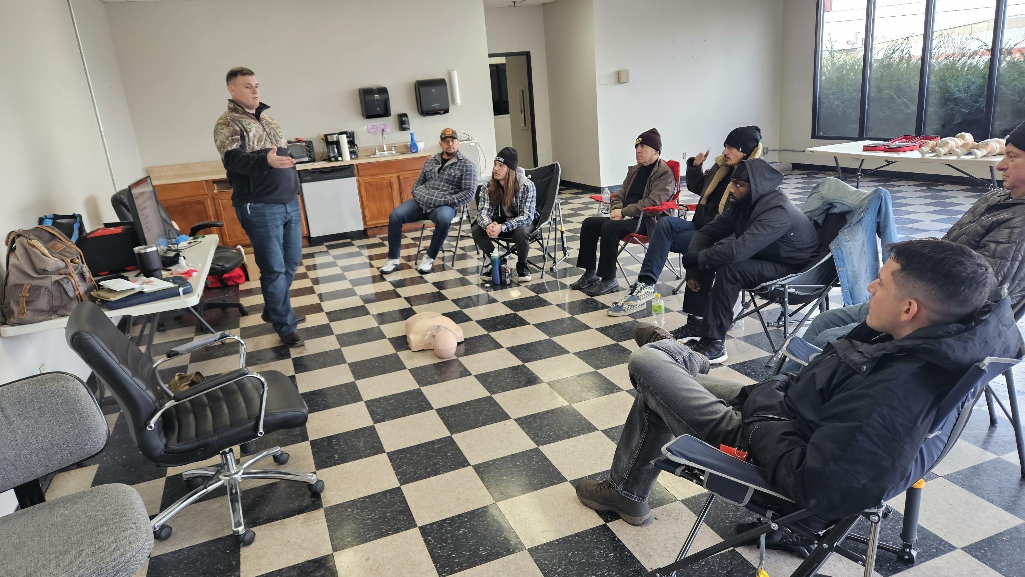 First Aid for Severe Bleeding Training